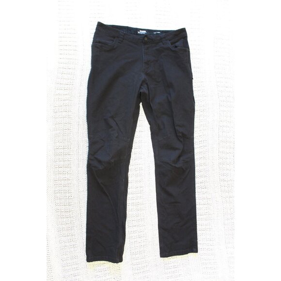 Off The Grid Trailblazer Taper Fit Men's Black Pants size 36X36 cotton Canvas - Picture 1 of 7